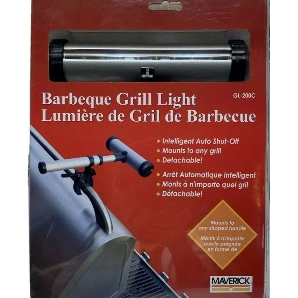 Maverick GL-200C Barbeque Grill Light Silver Universal Handle Mount Telescoping
